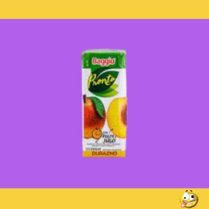 BAGGIO DURAZNO 125ML X1