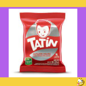 ALFAJOR TATIN SIMPLE NEGRO X1
