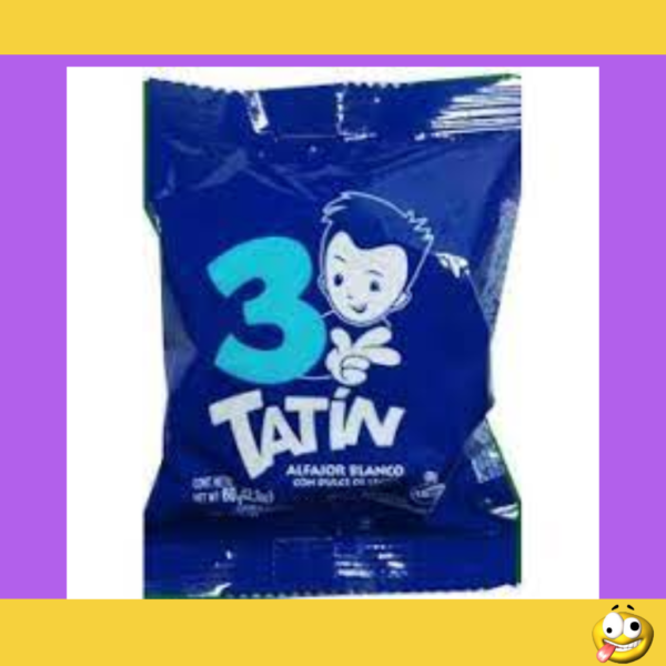 ALFAJOR TATIN TRIPLE BLANCO X 1