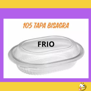 BANDEJA BISAGRA 105 FRIO OVALADA X10