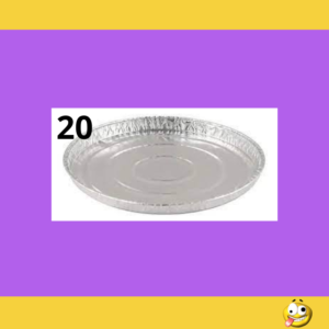 BANDEJA ALUMINIO P20 X1