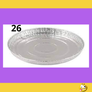 BANDEJA ALUMINIO P26 X1