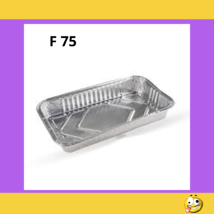 BANDEJA ALUMINIO F75 X1
