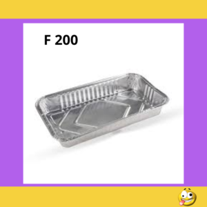 BANDEJA ALUMINIO F200 X1