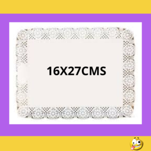 BANDEJA PLASTICA C/BLONDA 16X27