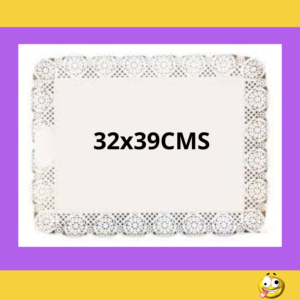 BANDEJA PLASTICA CON BLONDA 3KG 32X39