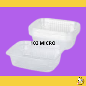 BANDEJA PLASTICA MICRO 103 X10