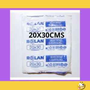 BOLSA CAMISETA 20X30 X90