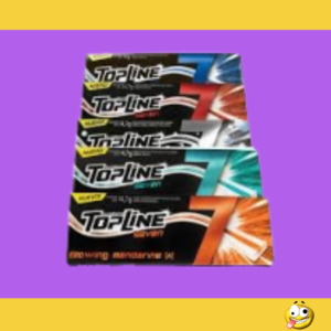 CHICLE TOPLINE 7  X16 CAJA