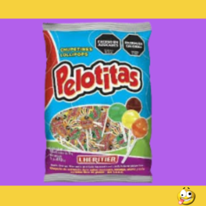 CHUPALETA LHERITIER PELOTITA FUTBOL X50