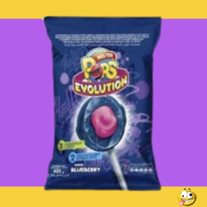 CHUPALETA MR. POPS EVOLUTION BLUEBERRY  X24