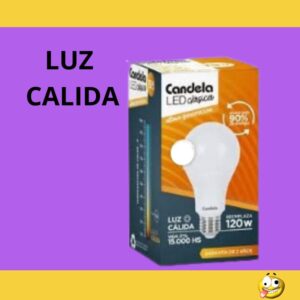 FOCO LED 12W/13W LUZ CALIDA