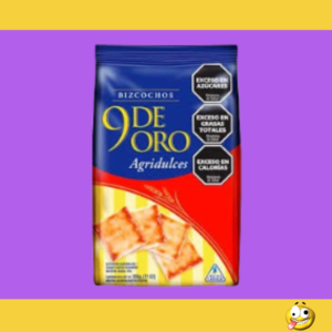 GALLETITAS 9 DE ORO AGRIDULCE