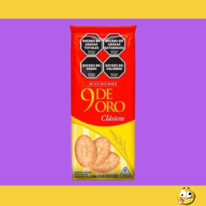 GALLETITAS 9 DE ORO SALADA