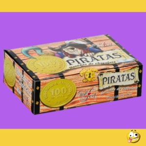 MONEDAS FELFORT PIRATAS X60