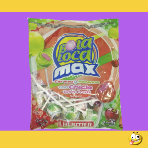 CHUPALETA BOLA LOCA MAX 24U