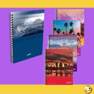 CUADERNO C/ESPIRAL T/OFICIO X 84H
