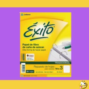 REPUESTO EXITO N 3 SIN MARGEN X 24