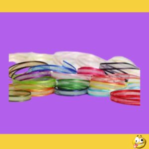 CINTA ORGANZA DE 8/10 MM POR METRO (CONSULTAR COLORES)