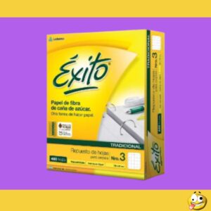 REPUESTO EXITO N 3 SIN MARGEN X 480