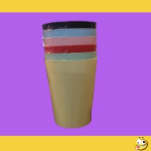 VASO PLASTICO CONICO 180 COLOR PASTEL X50