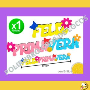 BANDERIN GOMA EVA FC/BABY SHOW/MADRE/PRIMAVERA