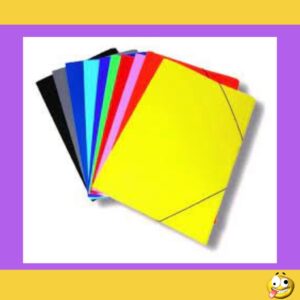 CARPETA 3 SOLAPAS C/ELAST COLOR N6