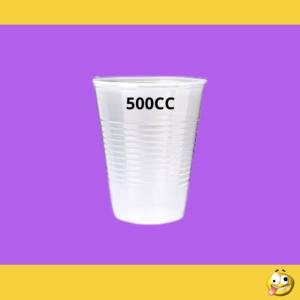 VASO PLASTICO 500CC X10