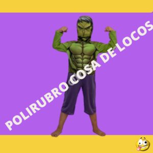 DISFRAZ HULK FLACO