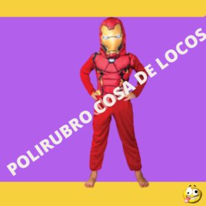 DISFRAZ IRON MAN FLACO