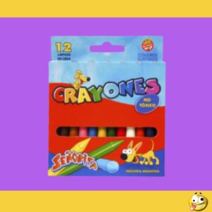 CRAYONES SEÑORITA X12