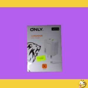 CARGADOR ONLY IPHONE 4,4A 2USB + CABLE