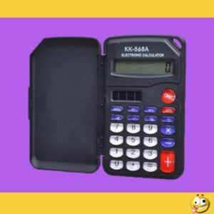 CALCULADORA CON TAPA KK-568