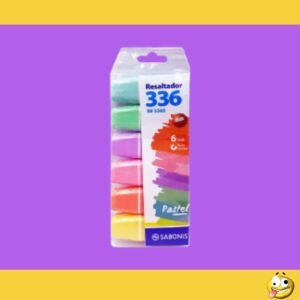 RESALTADOR SABONIS PASTEL X6 RE336