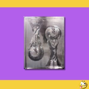 PLACA MOLDE COPA DEL MUNDO 17CM ALTO