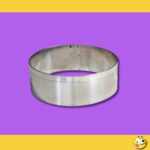 MOLDE POSTRE ARO DE HOJALATA N22