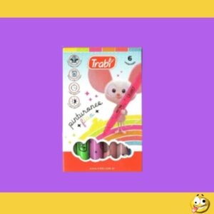 MARCADOR TRABI PINTURONES FLUO X6 5903