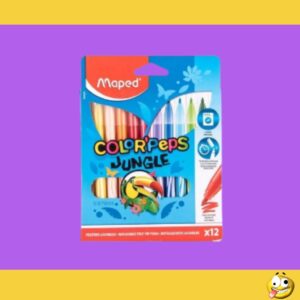 MARCADOR MAPED COLOR X12 PEPS JUNGLE