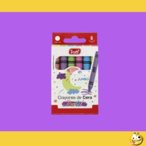 CRAYON TRABI JUMBO PASTEL X6