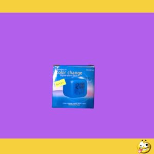 RELOJ LED ALARMA CUBO