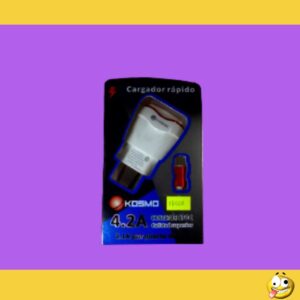 CARGADOR KOSMO TIPO C 4.2A