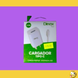 CARGADOR DINAX V8 3A CABLE DESM