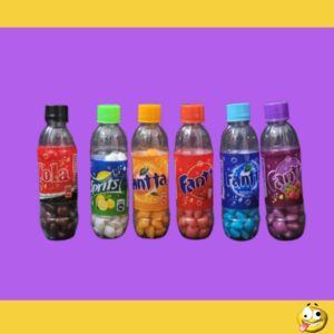 GOMA DE MASCAR BOTELLITAS X1