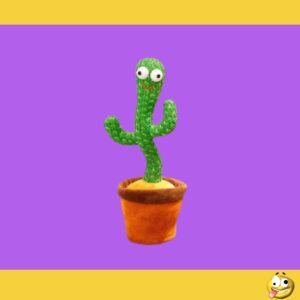 CACTUS LUZ BAILARIN RECARGABLE