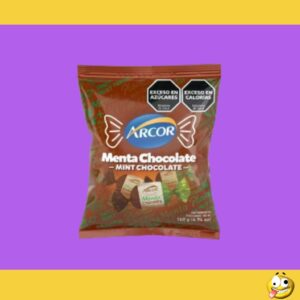 CARAMELO MENTA CHOCOLATE ARCOR 140GRS