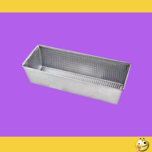 BUDIN HOJALATA GRANEADO MEDIANO 24X10CM