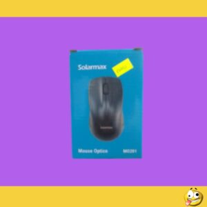 MOUSE OPTICO CON CABLE SOLARMAX MO201