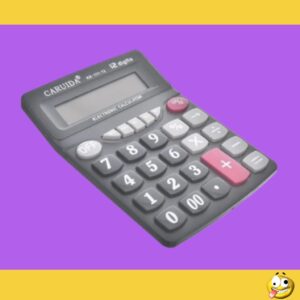 CALCULADORA 12DIG KK-111 20X16CM