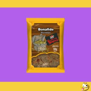 MONEDA DE CHOCOLATE BONAFIDE 500GRS 115U APROX