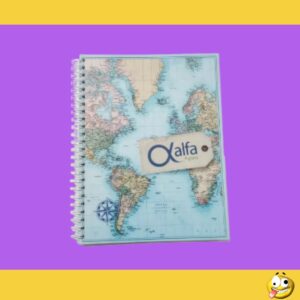 CUADERNO C/ESPIRAL 16X21 42H